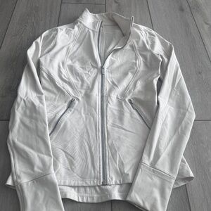 LULULEMON OFF White Zip-Up Jacket